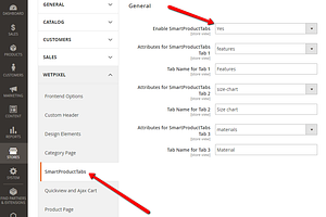 Smart Product Tabs Magento 2