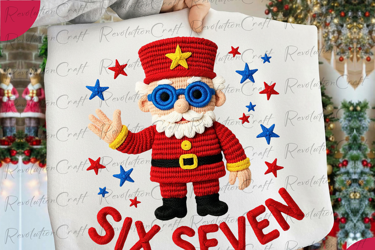 Six Seven Nutcracker Yarn Crochet, an Illustration by OK Design (Photo 1 of 4)