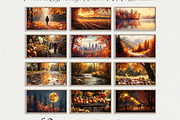 Samsung Frame TV Art Set 50 Autumn, a Wallpaper Photo by PrintablesByFranklyn (Thumbnail 2 of 12)