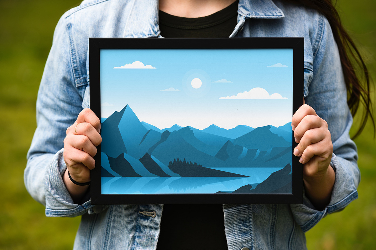 Mountain Landscape, a Texture Illustration by Digital Studio (Photo 5 of 9)