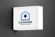 Clean Home Company Logo, a Branding & Logo Template by Design_Planet (Thumbnail 1 of 4)