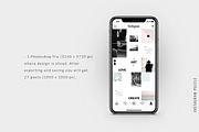 Instagram PUZZLE template - Minimal, a Social Media Template by CreativeFolks (Thumbnail 5 of 6)