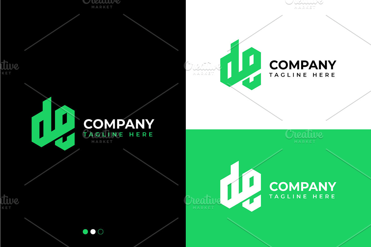 DE letter - DE letter logo design, a Branding & Logo Template by Sagar Gabol (Photo 1 of 4)
