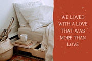 Macarism - A Handmade Serif Font, a Serif Font by Bouchard Designs (Thumbnail 5 of 6)