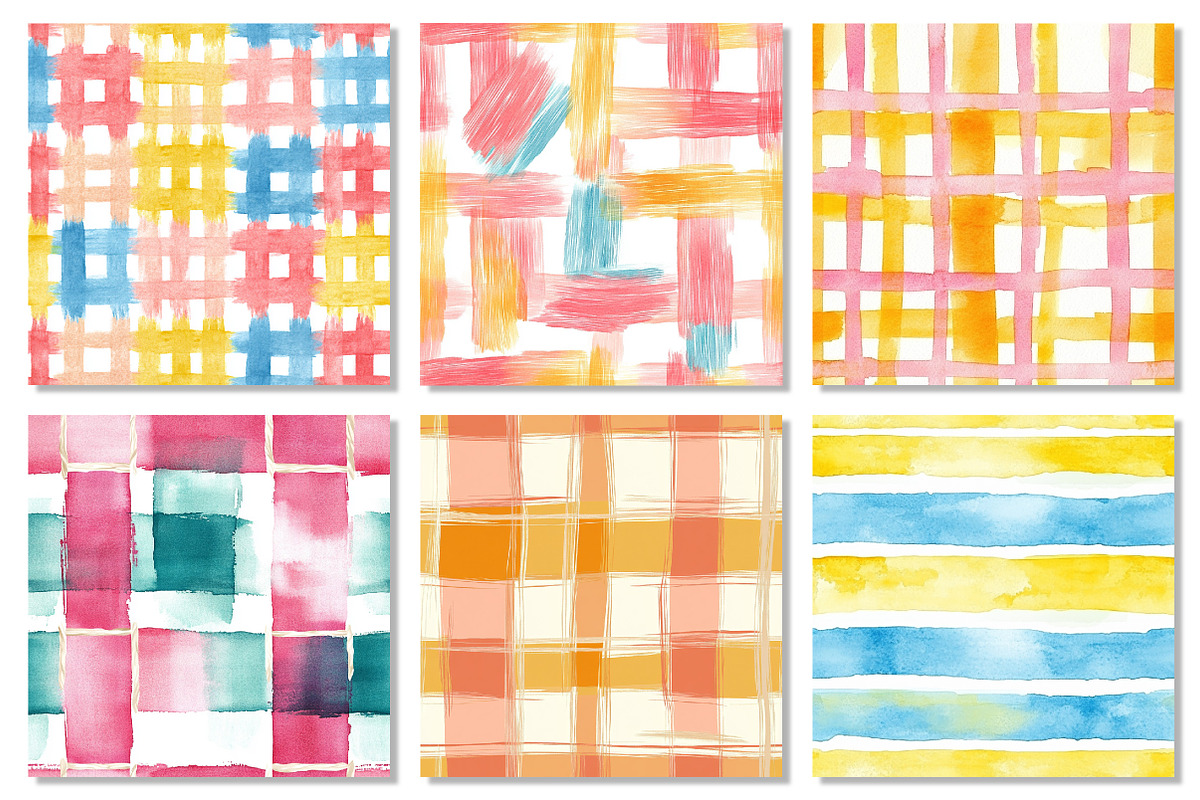 Plaid Stripe Check Pattern, a Texture Graphic by Dream Creation (Photo 4 of 6)