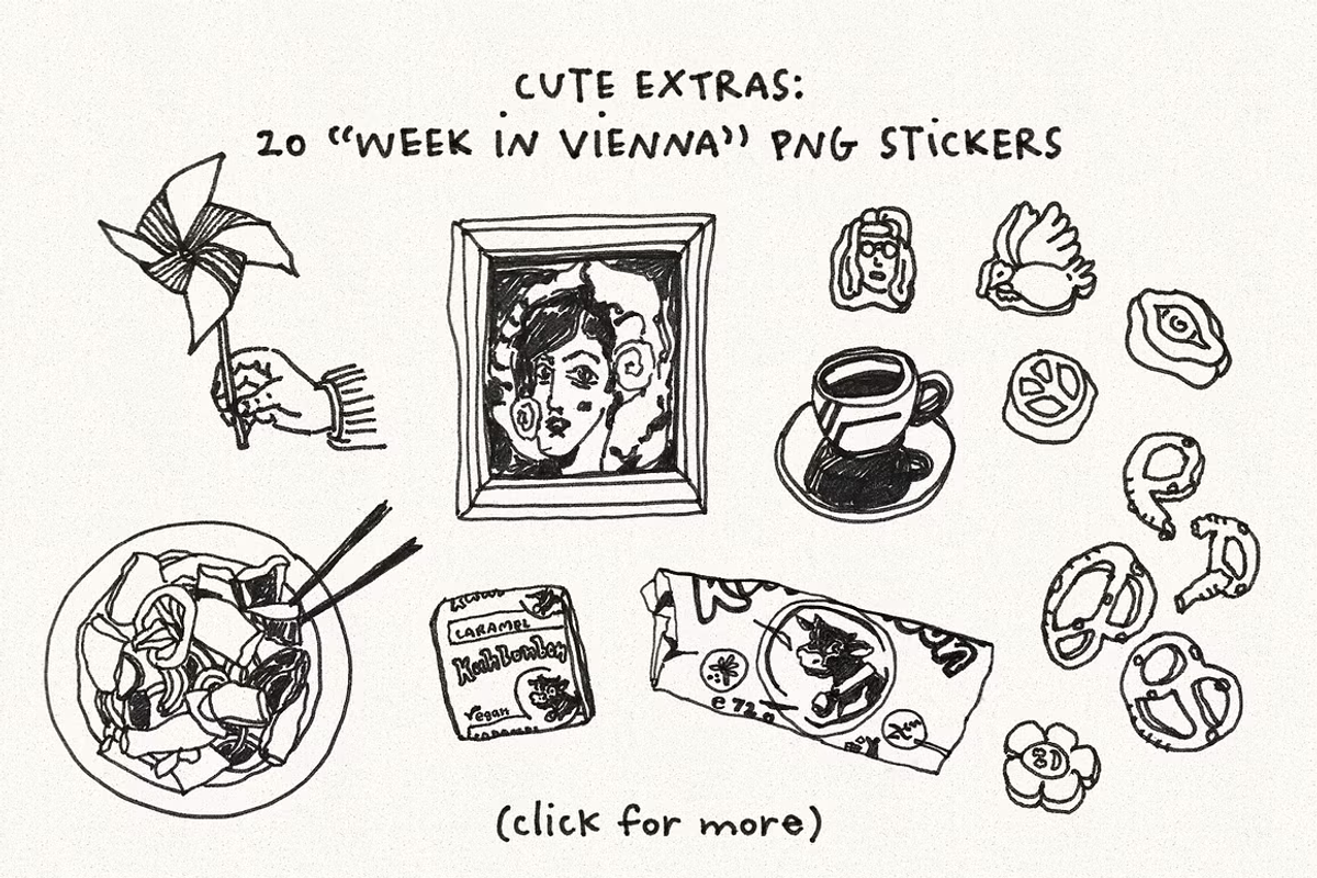 Postcards From Vienna SVG Font, a Handwritten Font by Ana's Fonts (Photo 10 of 11)
