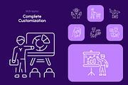 Marketing and Advertising Icons, an Outline Icon by Prosymbols (Thumbnail 5 of 7)