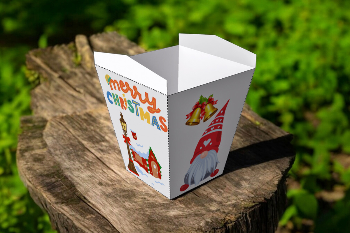 Christmas Favor - 3d papercraft, a Print Template by PAPER amaze (Photo 6 of 6)