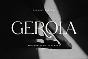 Gerola – Modern Serif Typeface, a Serif Font by BrandSemut (Thumbnail 12 of 12)