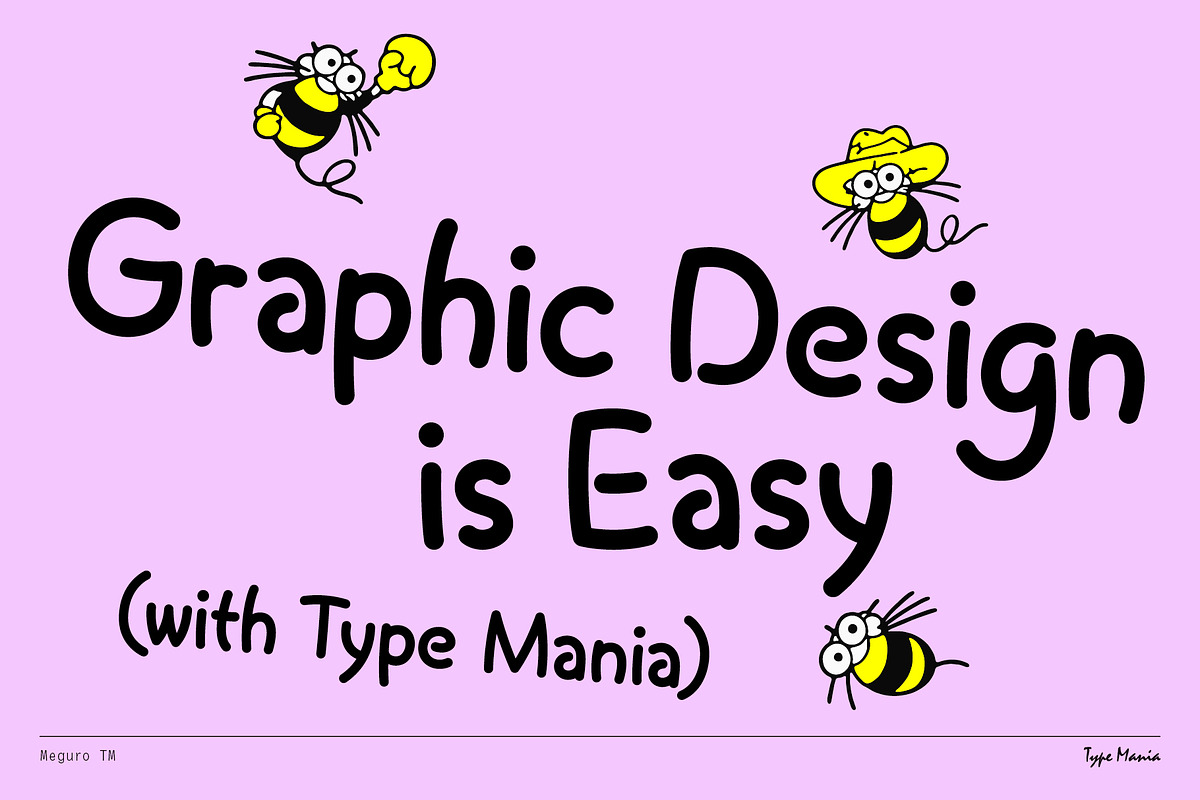 Meguro TM – Playful Sans, a Sans Serif Font by Type Mania (Photo 10 of 10)