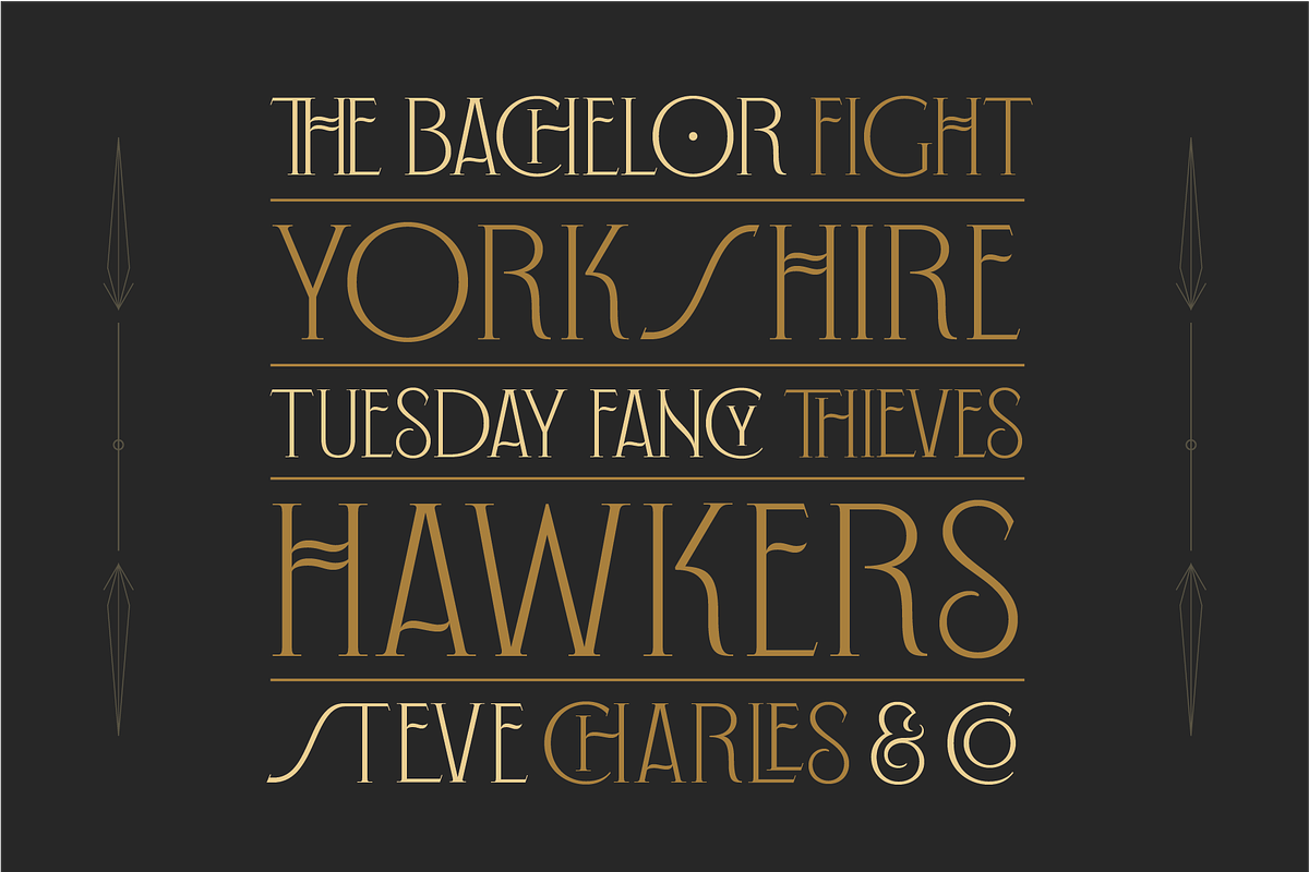 WT Bellochero, a Font by Winston Type Co. (Photo 9 of 11)