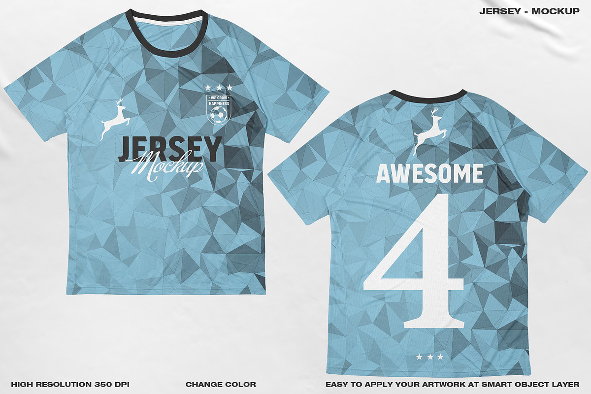 Jersey - Mockup, a Shirt Mockup by DaldSgh (Photo 5 of 15)