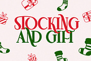 Awesome Christmas Display Serif Font, a Serif Font by Airotype (Thumbnail 2 of 12)