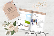 HOLISTIC COACH NEUTRAL WEBSITE CANVA, a Branding & Logo Template by Daring Digies (Thumbnail 6 of 6)