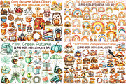 Autumn Clipart Huge Bundle, an Illustration by Sublimation Artist (Thumbnail 3 of 12)