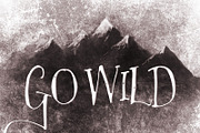 Go Wild Mountain Scene, an Illustration by Digital Art Downloads (Thumbnail 4 of 4)