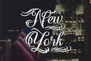 Claimus de Sances | Tattoo Script, a Script Font by Denustudios (Thumbnail 4 of 14)