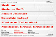 Qadesh - Serif font family, a Serif Font by Artistic & Unique (Thumbnail 4 of 15)