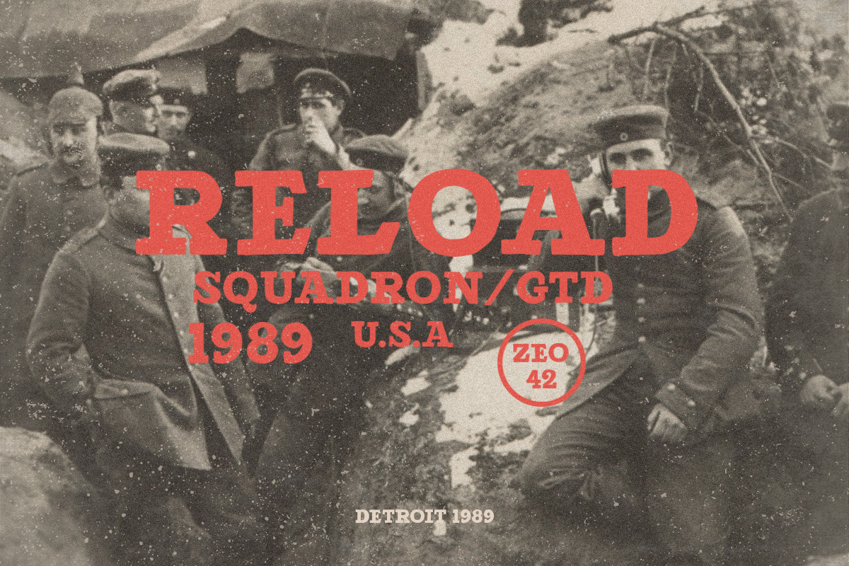 Detroit - Slab Serif Typeface preview 6