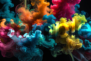 Colorful Smoke Assets For Affinity, a Brushes & More by Affinity Noise (Thumbnail 4 of 6)