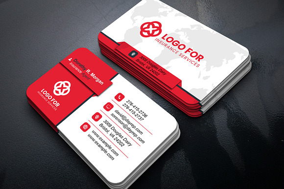 Clean General Business Card PSD preview 5