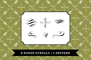 39 Scroll Motifs + Bonus Pattern, an Object Graphic by Bianca Mascorro Art (Thumbnail 2 of 5)