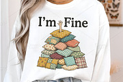 Funny I’m OK Pillow Pile PNG, an Illustration by Canvas Craft (Thumbnail 4 of 6)