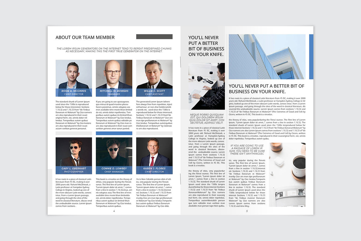 Newsletter, a Stationery Template by Amit Debnath (Photo 2 of 7)