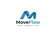 MoveFlow Logistics Logo Template, a Branding & Logo Template by SANB (Thumbnail 1 of 3)