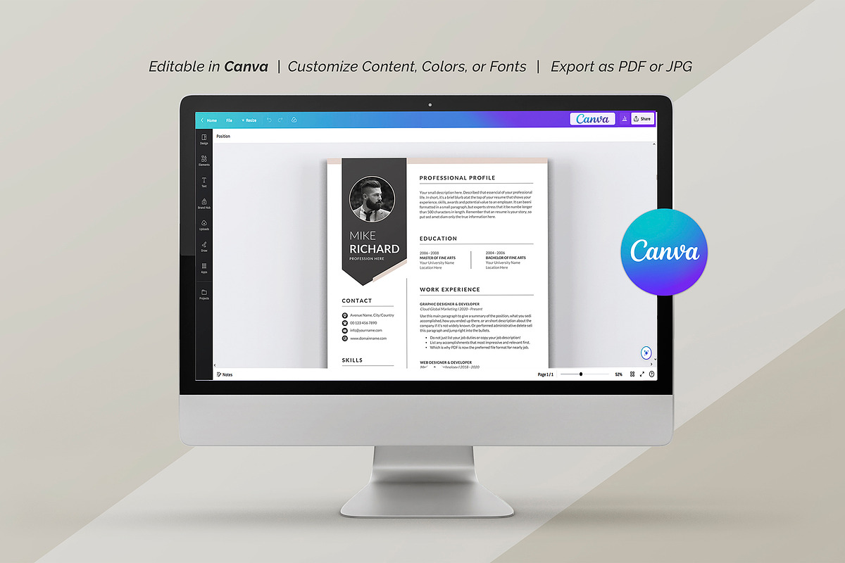 Resume, a Stationery Template by DesignDevisers (Photo 7 of 10)
