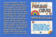 Birthday Holiday Display Font, a Sans Serif Font by Templatiostudio (Thumbnail 6 of 12)