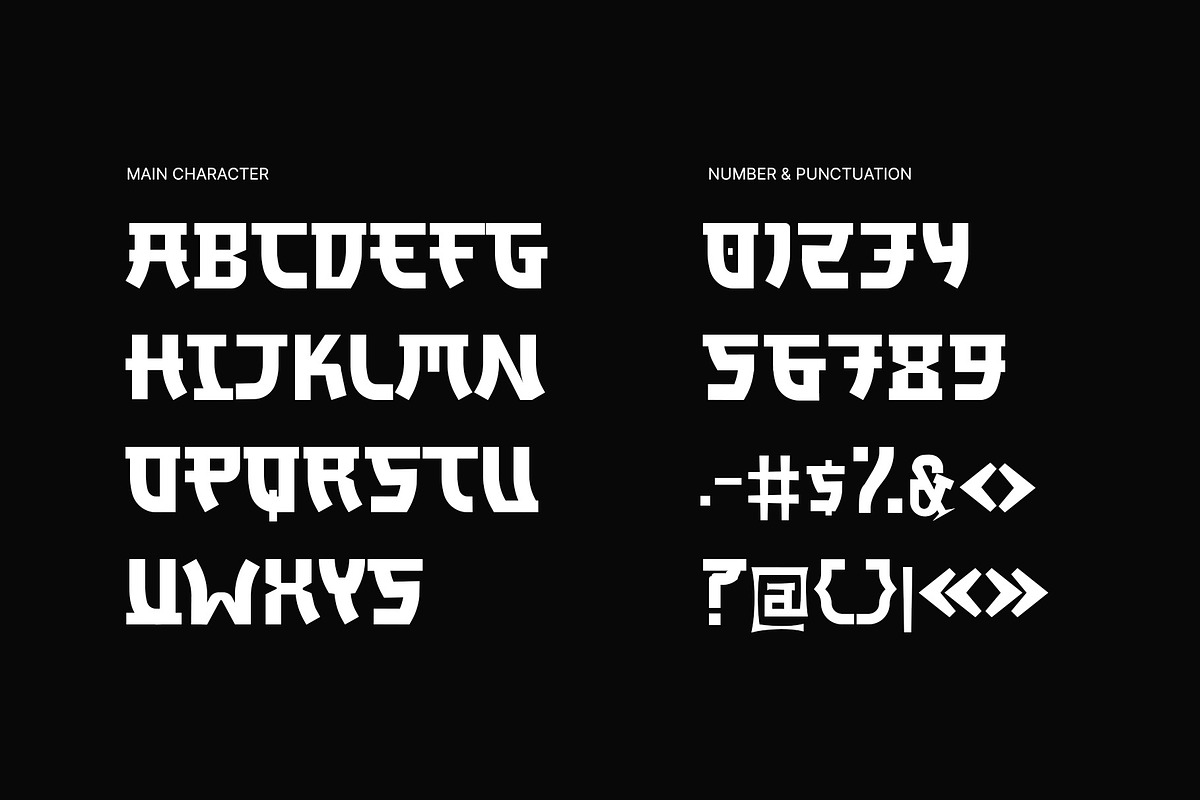 Otaku - Japanese Inspired Style Font, a Handwritten Font by Kincrev Studio (Photo 5 of 7)
