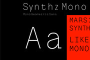 Synthz Mono, a Sans Serif Font by Portion.Labs (Thumbnail 10 of 10)