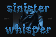 CS Vampire Drawn, a Blackletter Font by Craft Supply Co. (Thumbnail 3 of 8)