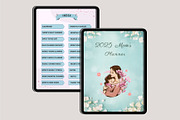 Digital 2025 Mom’s Planner Canva, a Stationery Template by Designmela01 (Thumbnail 3 of 8)