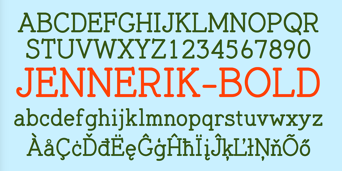 Jennerik, a Serif Font by Ingrimayne Type (Photo 7 of 9)