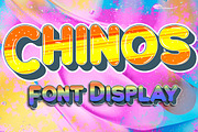 Chinos - Display Font, a Font by Fontcastle (Thumbnail 1 of 6)