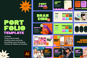 Bold Portfolio Template 1 - 2024