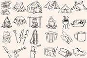 Camping Digital Stamps, a Graphic by Favorites_Art (Thumbnail 13 of 16)