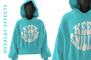 Oversized Hoodie Mockup Realistic, a Hoody Mockup by LESZ Design (Thumbnail 5 of 6)