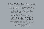Brownies Hand Drawn Organic Script, a Script Font by Lettertype Studio (Thumbnail 7 of 7)