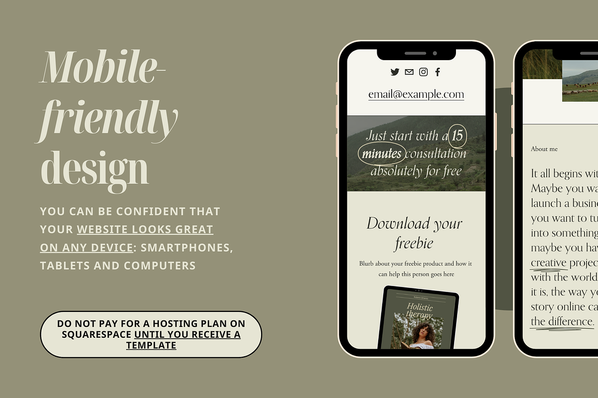 Therapist Squarespace Template, a Squarespace Template by Eden Origin Studio (Photo 10 of 11)