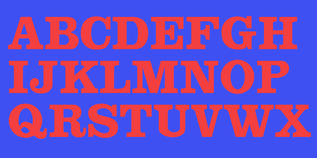 Clarendon Black, a Slab Serif Font by Wooden Type Fonts (Photo 3 of 6)
