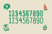 Ashanti Spirit - Tribal African Duo, a Sans Serif Font by HipFonts (Thumbnail 2 of 10)
