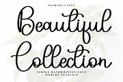 Beautiful Collection, a Handwritten Font by InermediaSTUDIO (Thumbnail 1 of 7)
