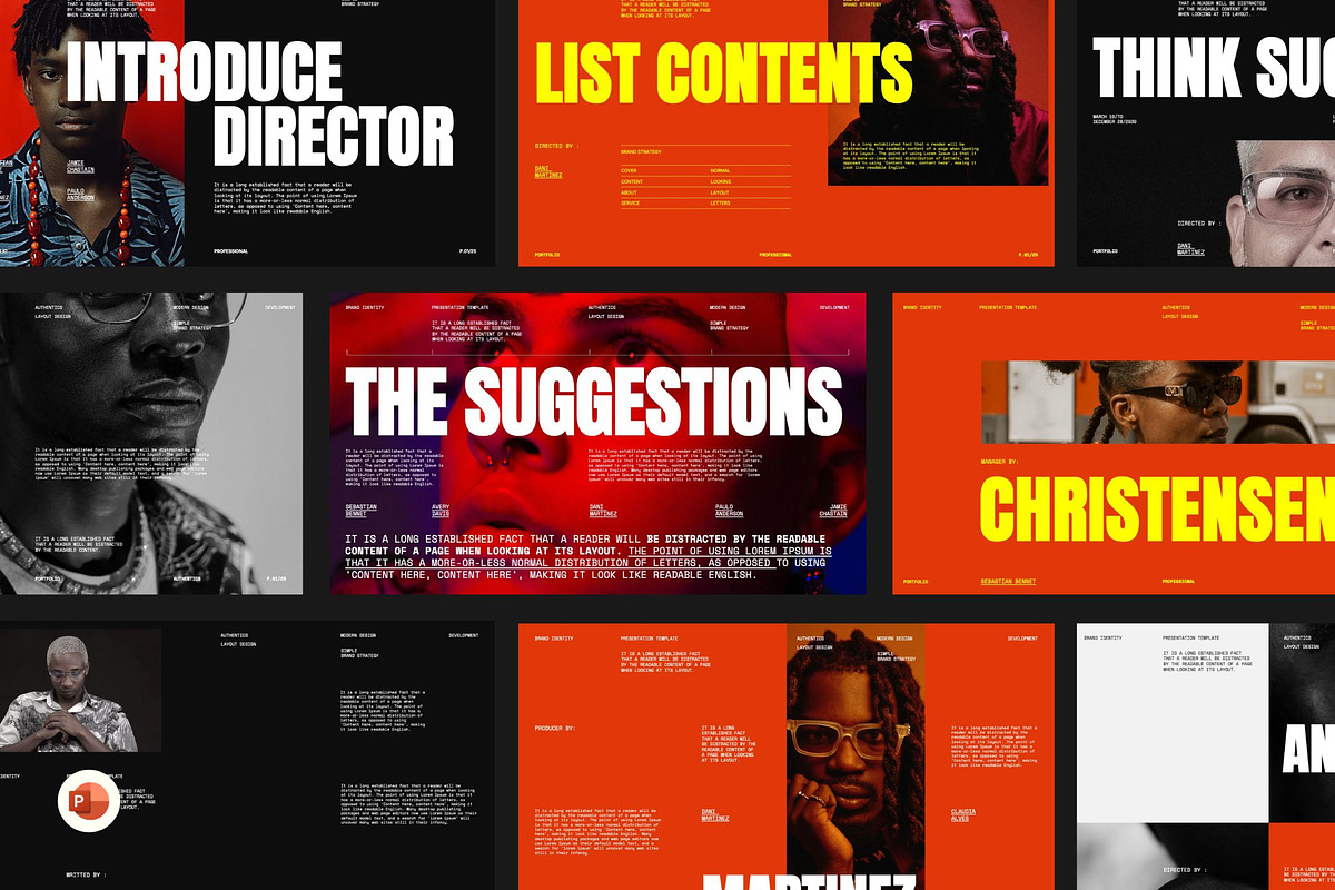 The Sugestions - Brand Portfolio PPT, a Presentation Template by Creatorism (Photo 2 of 10)