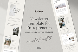 Flodesk Newsletter Template