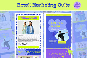 Funky Email Marketing Suite Template