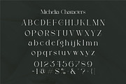 Michelia - Modern & Aesthetic, a Serif Font by ErgibiStudio (Thumbnail 11 of 12)