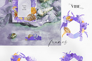 Vibe - purple psychedelic collage, an Object Illustration by Olga Koelsch (Thumbnail 11 of 13)